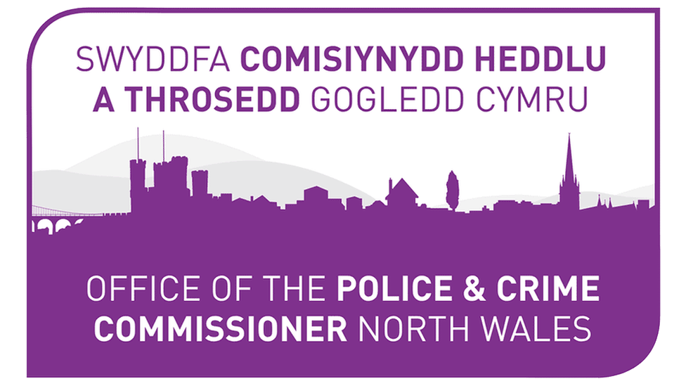 Logo for North Wales police and crime commissioner