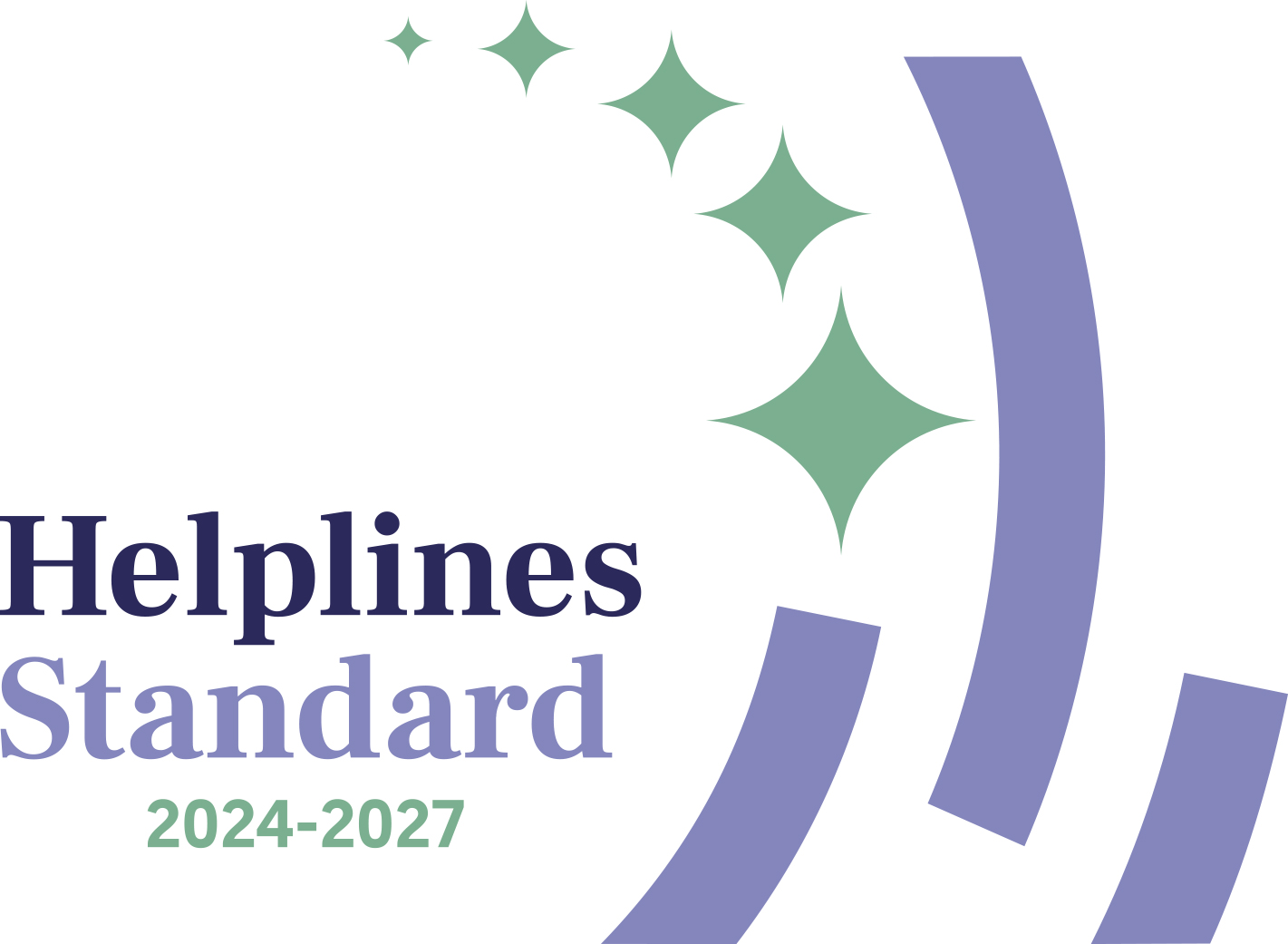 Helplines Standard partnership logo